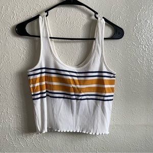 PacSun small, white crop top